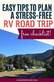 how to easily plan your rv cing trip