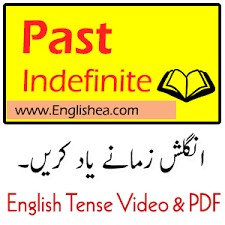 Past Indefinite Tense In Urdu Ea English