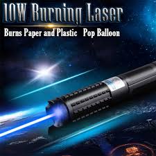 burning blue laser pointer pen 10000mw