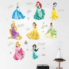 disney princesses wall stickers for