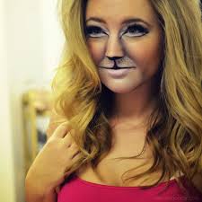 lion halloween makeup can can dancer