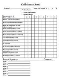11 Best Behavior Charts And Checklists For Secondary