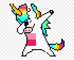 Thousands of high quality images available. Einhorn Depp Png Download Dabbing Unicorn Pixel Art Transparent Png 625x601 5818327 Pngfind