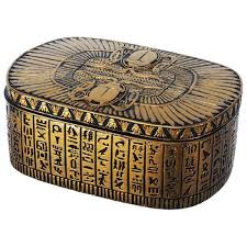 egyptian revival trinket box