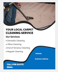home carpet cleaner leaflet template