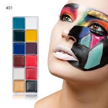 color washable body painting kit art