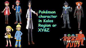 Pokémon characters in xyz - YouTube