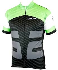 King Size Monza Short Sleeve Cycling Jersey Black Green E19 5350s