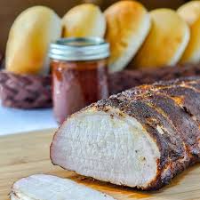To adapt the recipe to use cooked pork instead of raw, simply toss finely diced meat with the mushroom mixture in the same step as the tofu, salt, pepper, and and sesame oil. Smoked Pork Loin With Summer Spice Dry Rub Bbq Heaven