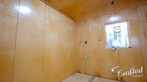Installing Plywood Walls Instead Of