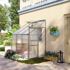 walk in garden polycarbonate greenhouse