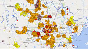 We are dealing with systemwide power outages across the state. locals across the city, especially in inner loop neighborhoods such as montrose, the heights, and greenway plaza, report no power. Houston Power Outage Map Where Has Winter Storm Caused Outages Khou Com