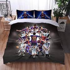 Football Messi Bedding Set 2 3pcs Gift