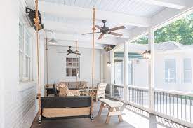 nuances of screened porch ceilings