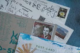 Generell muss die briefmarke in die obere rechte ecke und die adresse kommt nach rechts unten. Ist Die Postkarte Tot Post Kunst Werk
