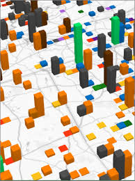 Switch Between Stacked And Clustered Columns In A 3d Maps