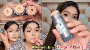 how to use kryolan tv paint stick 8