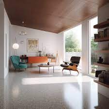 mid century modern floor ideas to