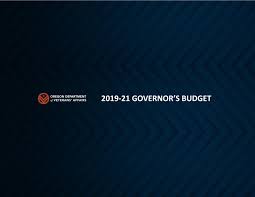 Odva 2019 21 Governors Budget By Oregon Department Of
