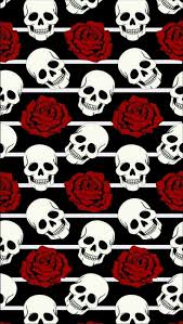 emo black edgy roses skulls