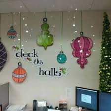 easy diy cubicle christmas decorations