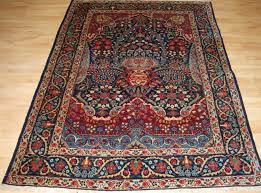 old tabriz rug with all over fl