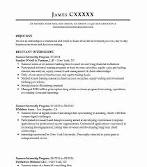 Summer Internship Resume Example Oil And Natural Gas