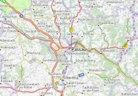 Passau is a small city in bavaria, germany. Michelin Landkarte Passau Stadtplan Passau Viamichelin