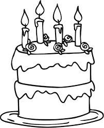 Birthday cake coloring page for kids,preschool cake coloring page. Birthday Cake Coloring Pages Printable Birthday Coloring Pages Happy Birthday Coloring Pages Cupcake Coloring Pages