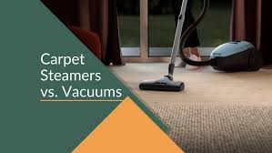 carpet steamer vs vacuum which is