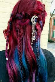 Manic panic hair colors are safe to mix to create custom shades. Two Tone Hair Color 18 Best Two Color Hairstyles Ideas Ladylife