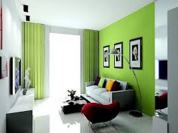 Home Decorating Green Walls Of Living