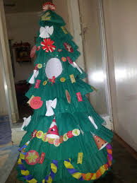 Sony Little Box Paper Christmas Tree For Fancy Dress Costume