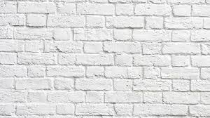 Brick Wall White Background White