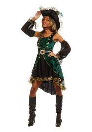 emerald pirate women s costume