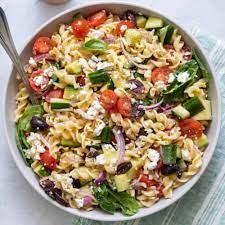 Mediterranean Pasta Salad Healthy gambar png