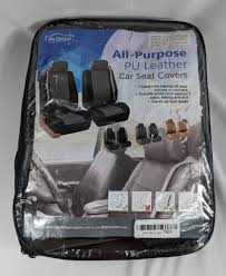 Fh Group Car Seat Covers Pu Leather