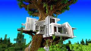 Billionaire Tree House In Minecraft