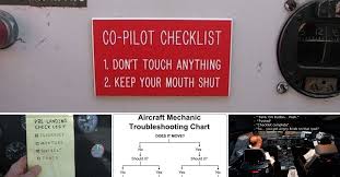 Aviation Flowcharts And Checklists Aviation Humor