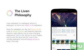 liven live wallpaper for android goes