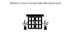 Luxury House Icon Powerpoint