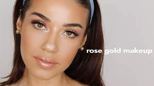 rose gold everyday makeup tutorial