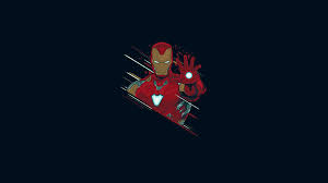 iron man glowing live wallpaper by