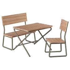 Garden Set Table Chair And Bench
