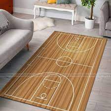 basketball court living room carpet rug