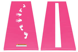 practice mat for cartwheel and balance beam