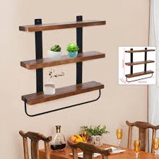 Floating Shelves Rustic Hanging Wall