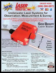 the sea beam underwater laser