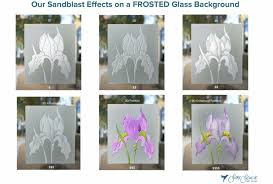 Glass Effects On Frosted Glass