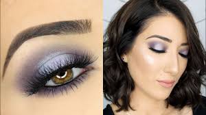 purple halo smokey eye makeup tutorial